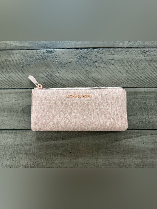 MICHAEL Michael Kors Handbags - MK Rose Gold L Zip Wallet